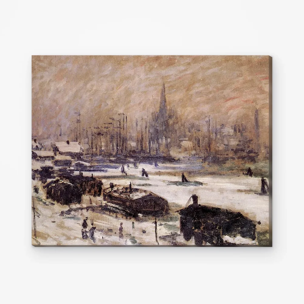 Pintar por Números - Ámsterdam bajo la nieve
