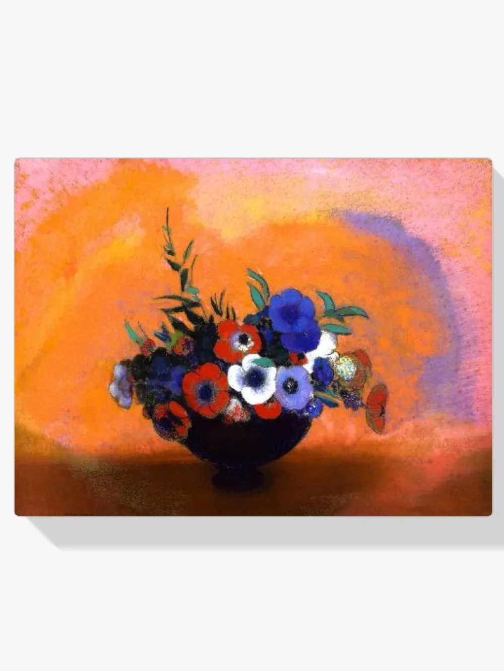 Pintar por números Anémonas - Odilon Redon