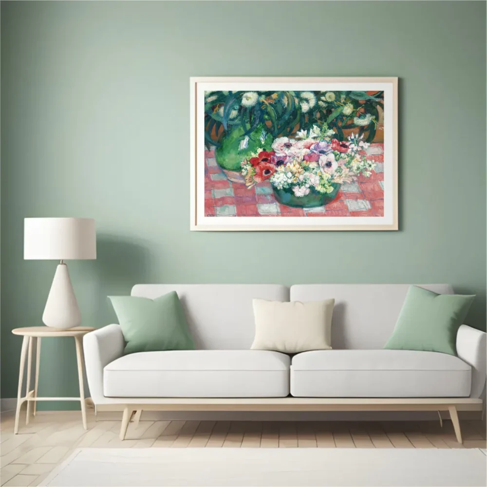 Pintar por números Anémonas y eucalipto – foto 4