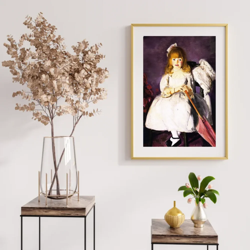 Pintar por números Anne con su sombrilla – foto 2