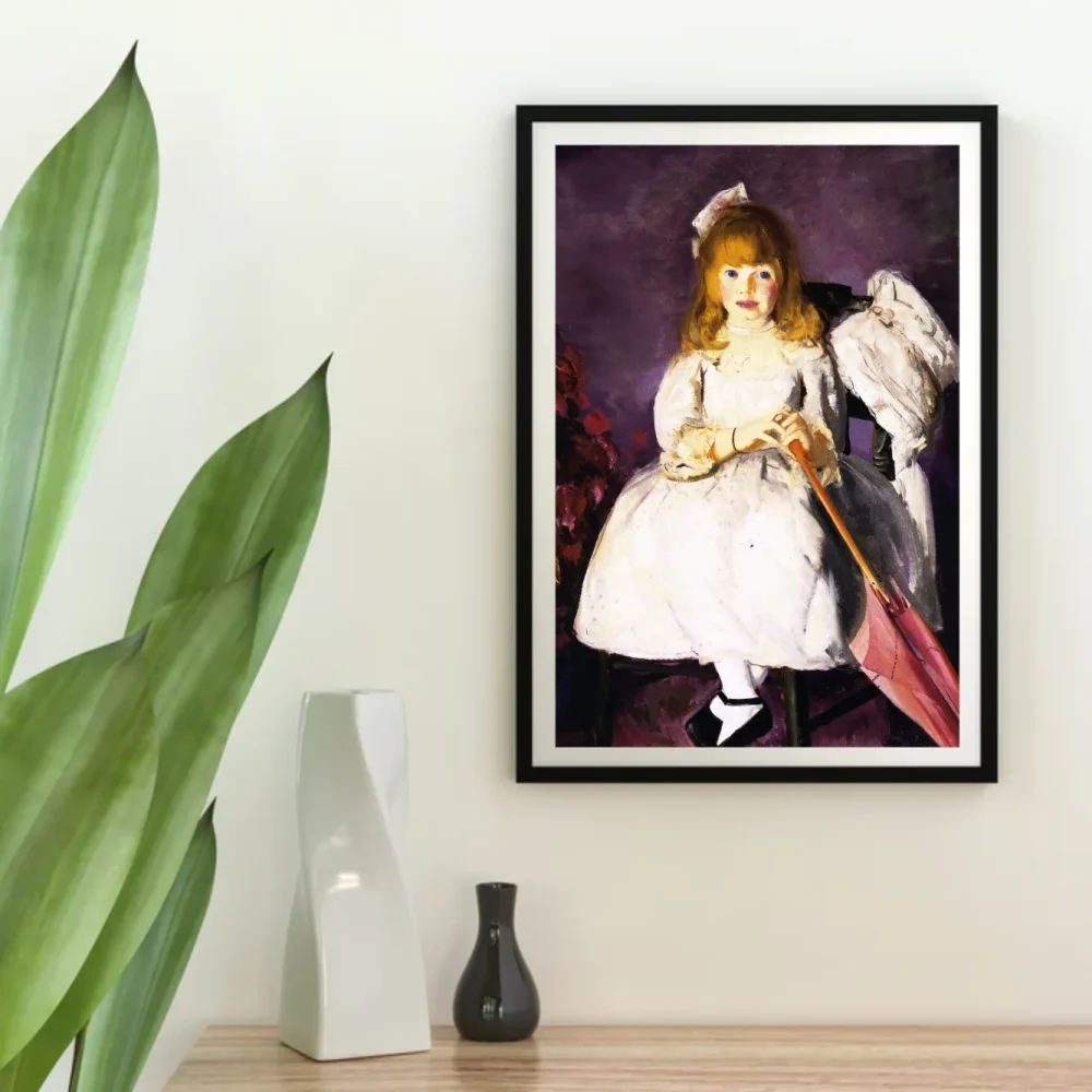 Pintar por números Anne con su sombrilla – foto 4
