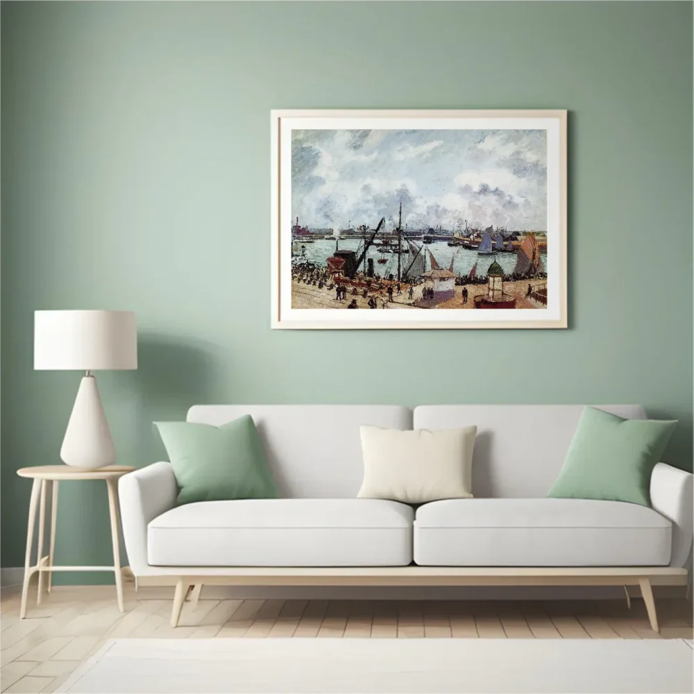 Pintar por números Antepuerto de El Havre – foto 4