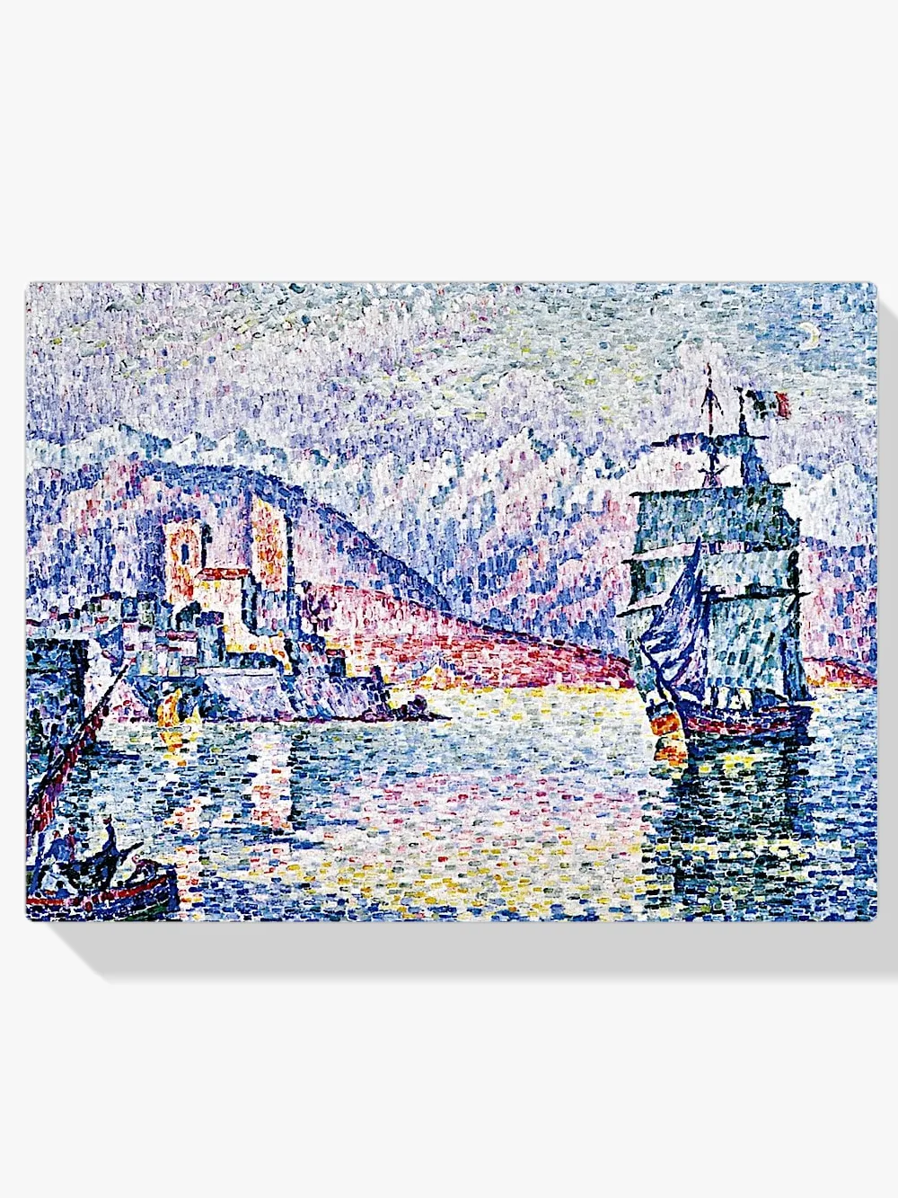 Pintar por números Antibes al atardecer