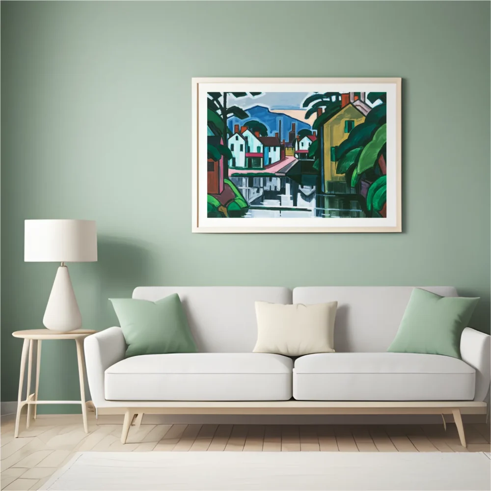 Pintar por números Antiguo puerto del canal – foto 5