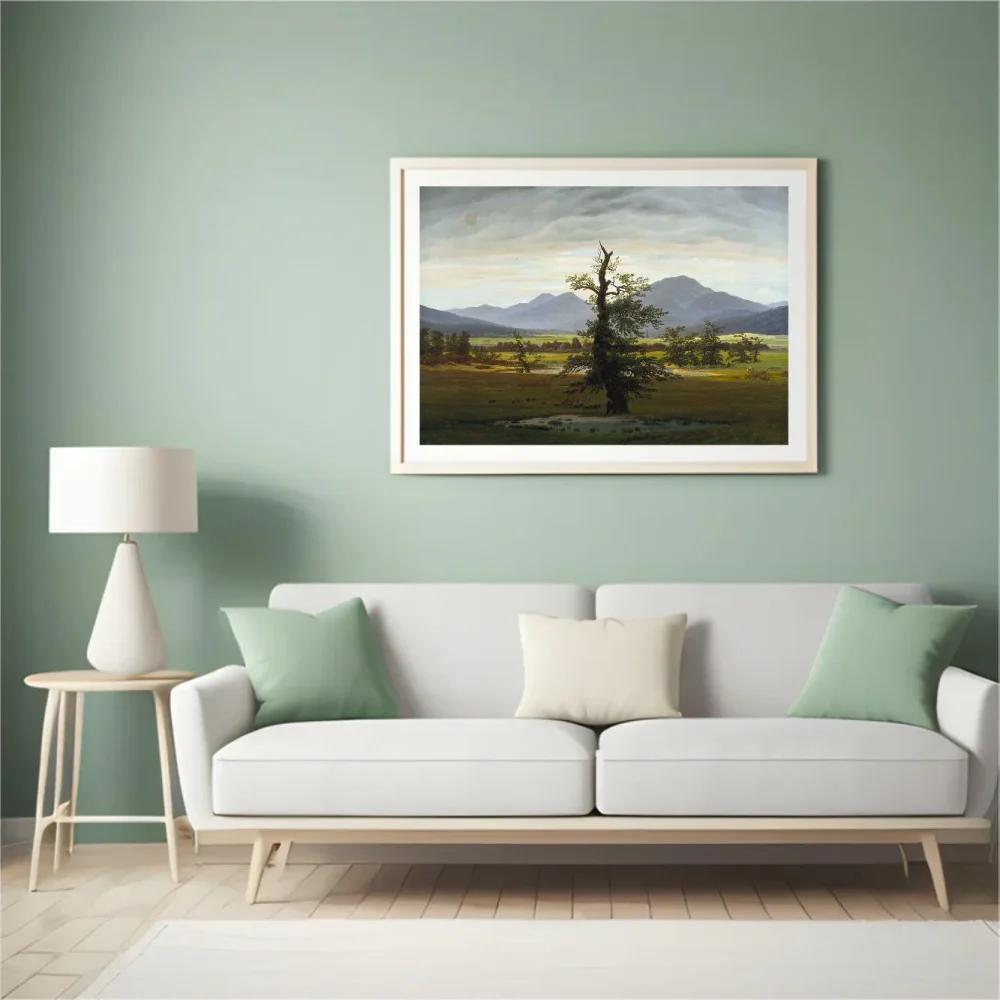 Pintar por números Árbol solitario – foto 4