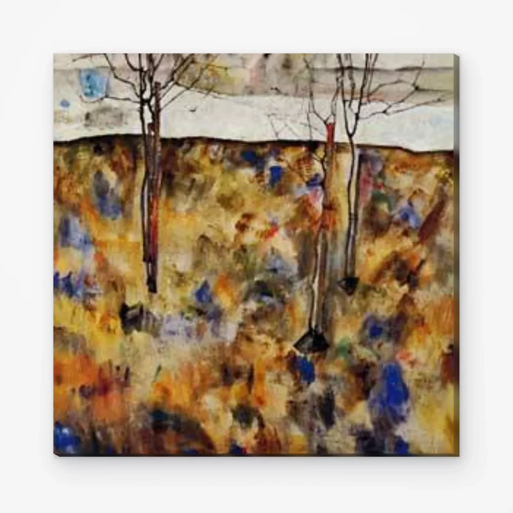 Pintar por Números - Árboles en invierno