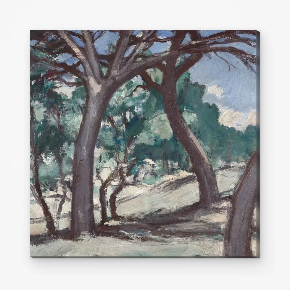 Pintar por Números - Árboles - Samuel Peploe