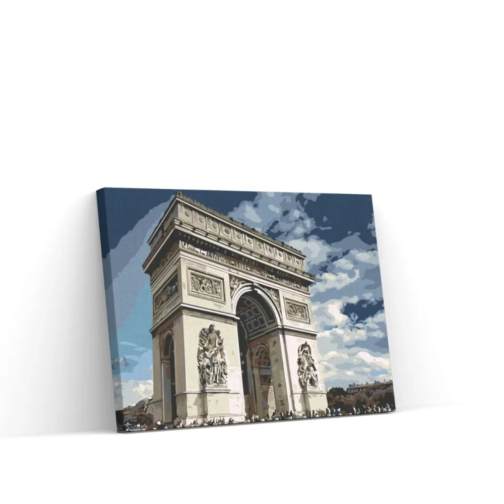 Pintar por números Arco de Triunfo de París