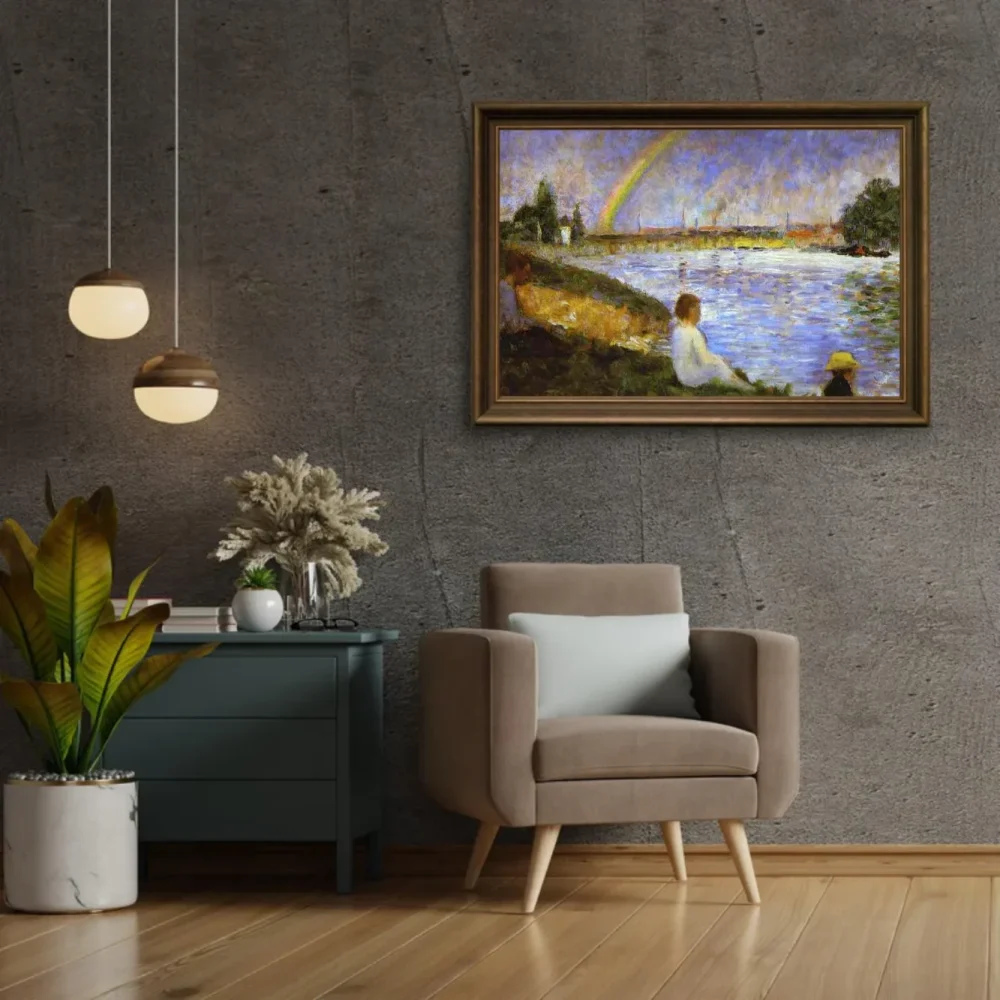 Pintar por números Arcoíris, estudio para Bañistas en Asnières – foto 2