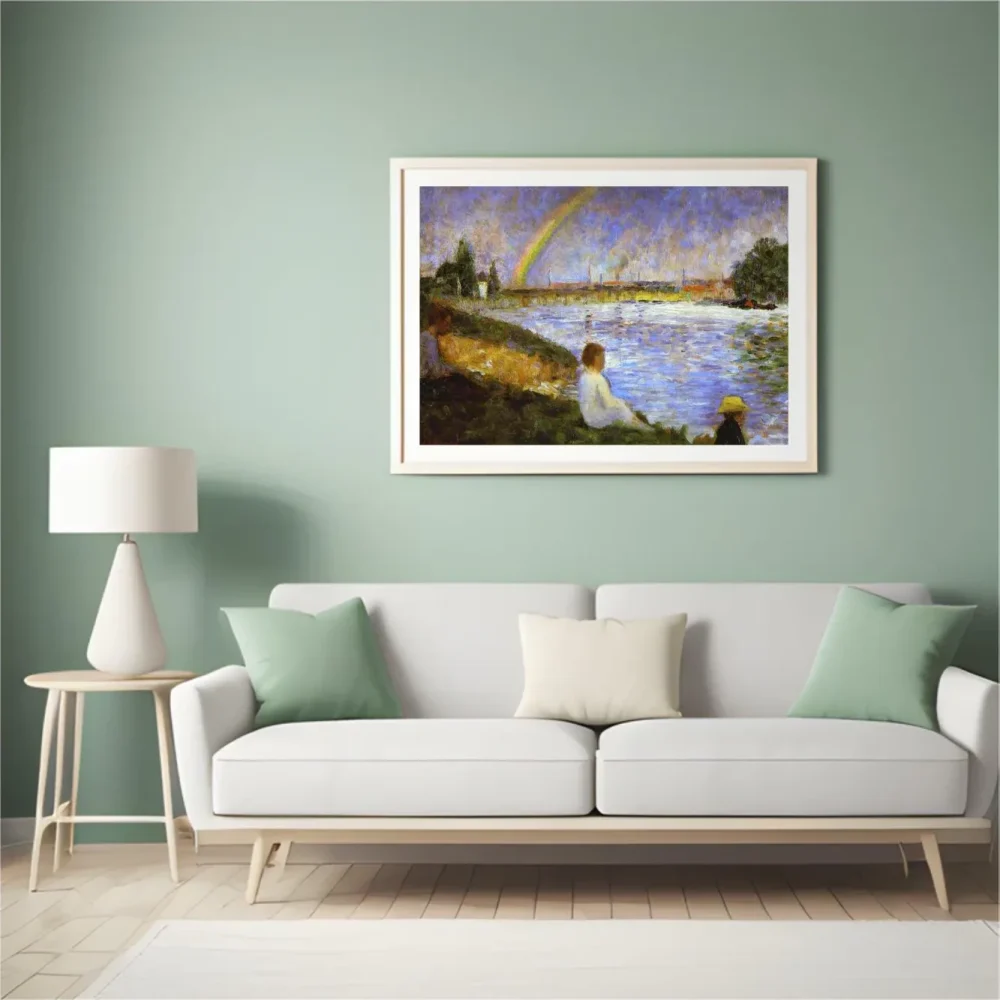 Pintar por números Arcoíris, estudio para Bañistas en Asnières – foto 4
