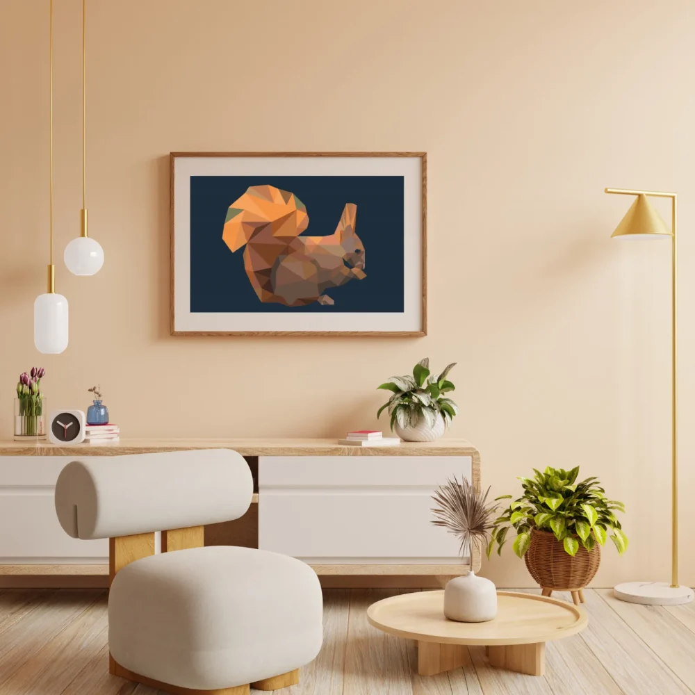 Pintar por números Ardilla gráfica – foto 4