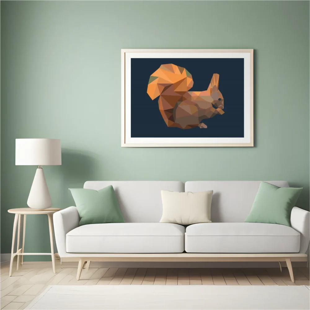 Pintar por números Ardilla gráfica – foto 5