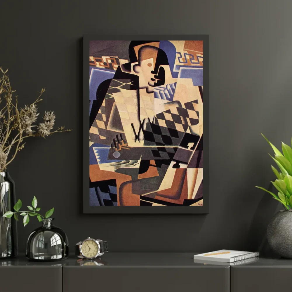 Pintar por números Arlequín con guitarra – foto 3