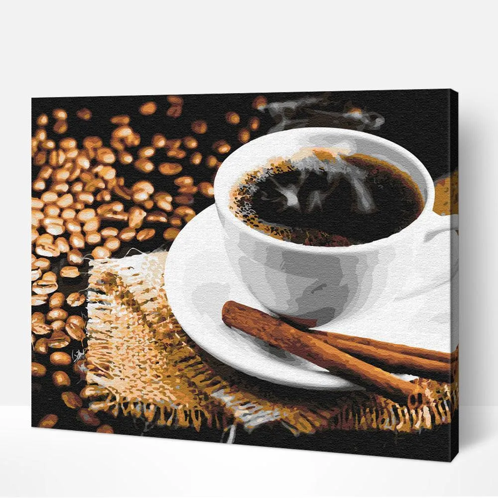 Pintar por números Aroma de café