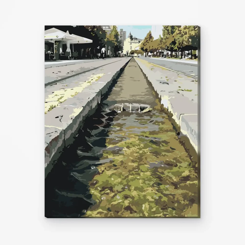 Pintar por Números - Arroyo de Čermeľ, Eslovaquia