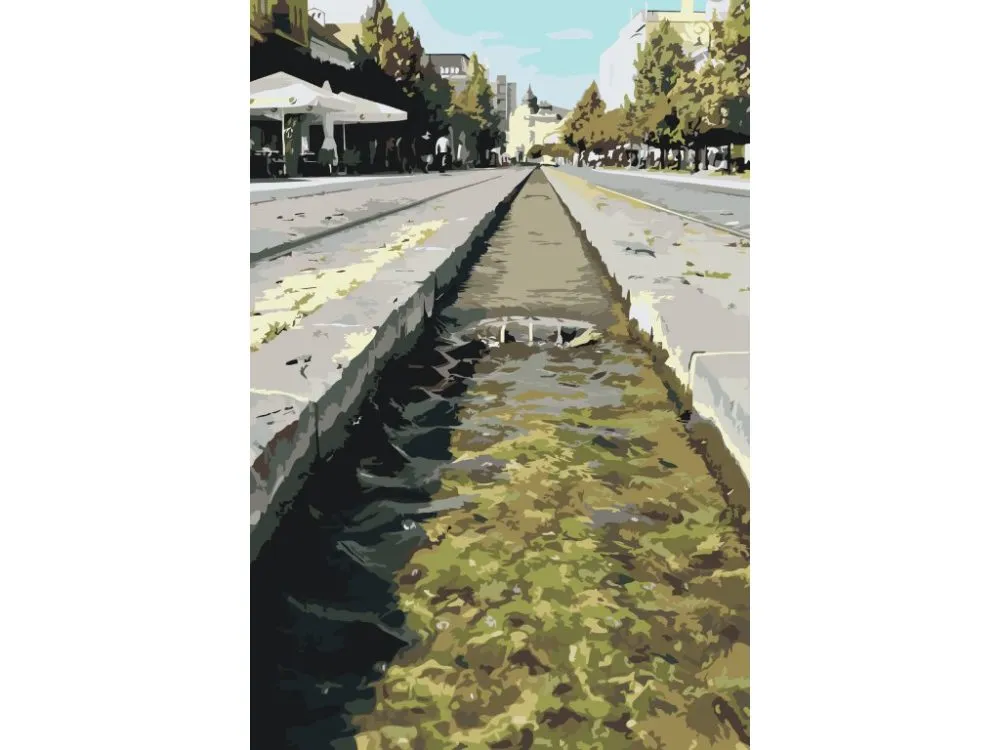 Pintar por números Arroyo de Čermeľ, Eslovaquia – foto 2