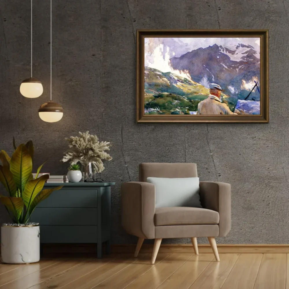 Pintar por números Artista en el Simplon – foto 2