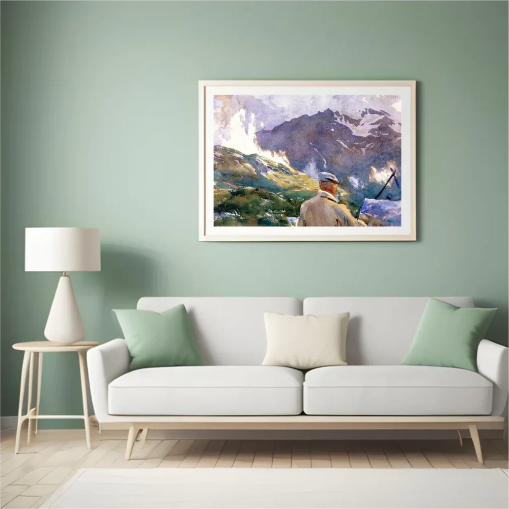 Pintar por números Artista en el Simplon – foto 4