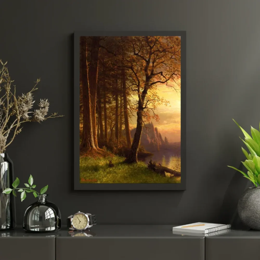 Pintar por números Atardecer en Yosemite, California – foto 3