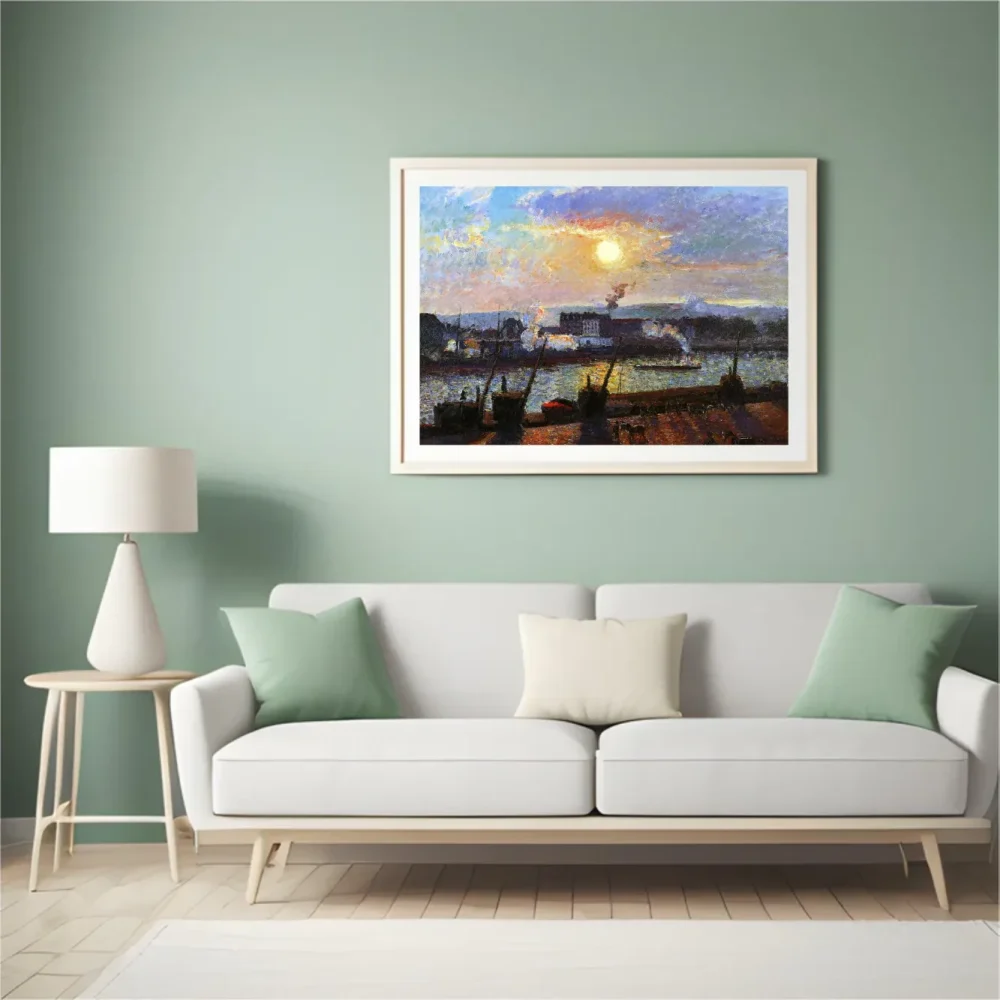 Pintar por números Atardecer, Ruán – foto 4