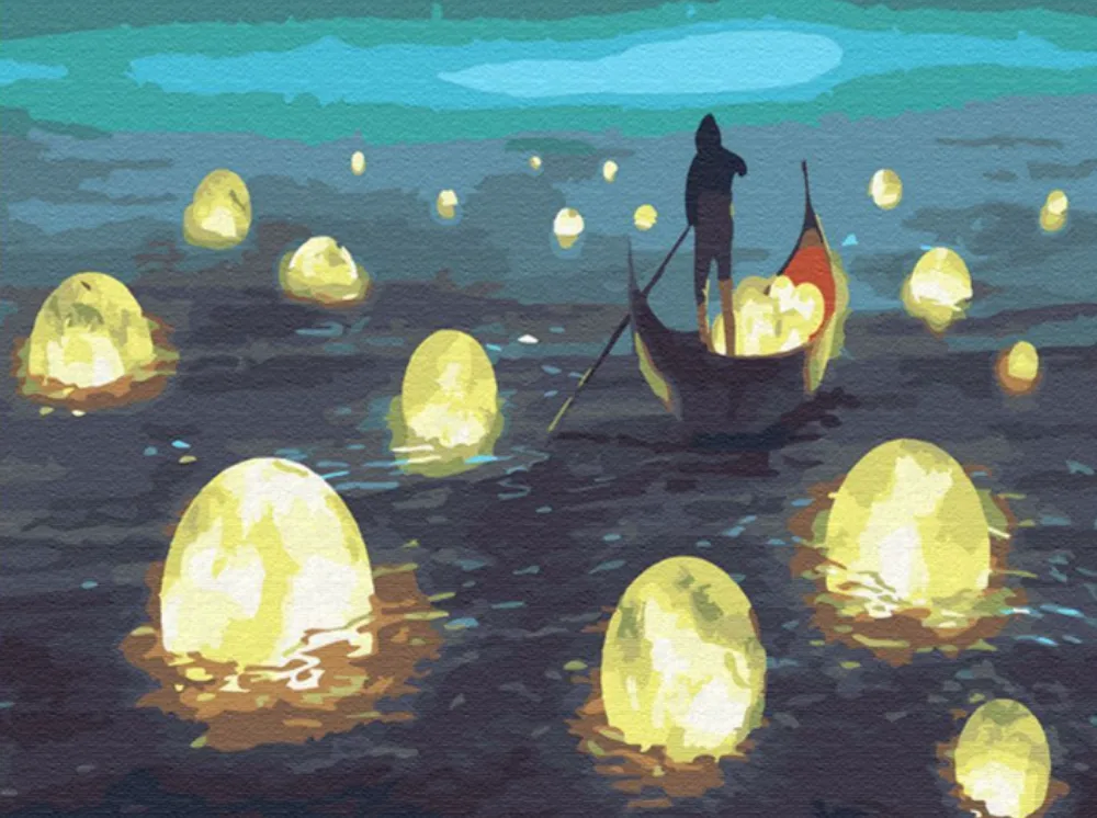 Pintar por números Atrapando la luna – foto 2