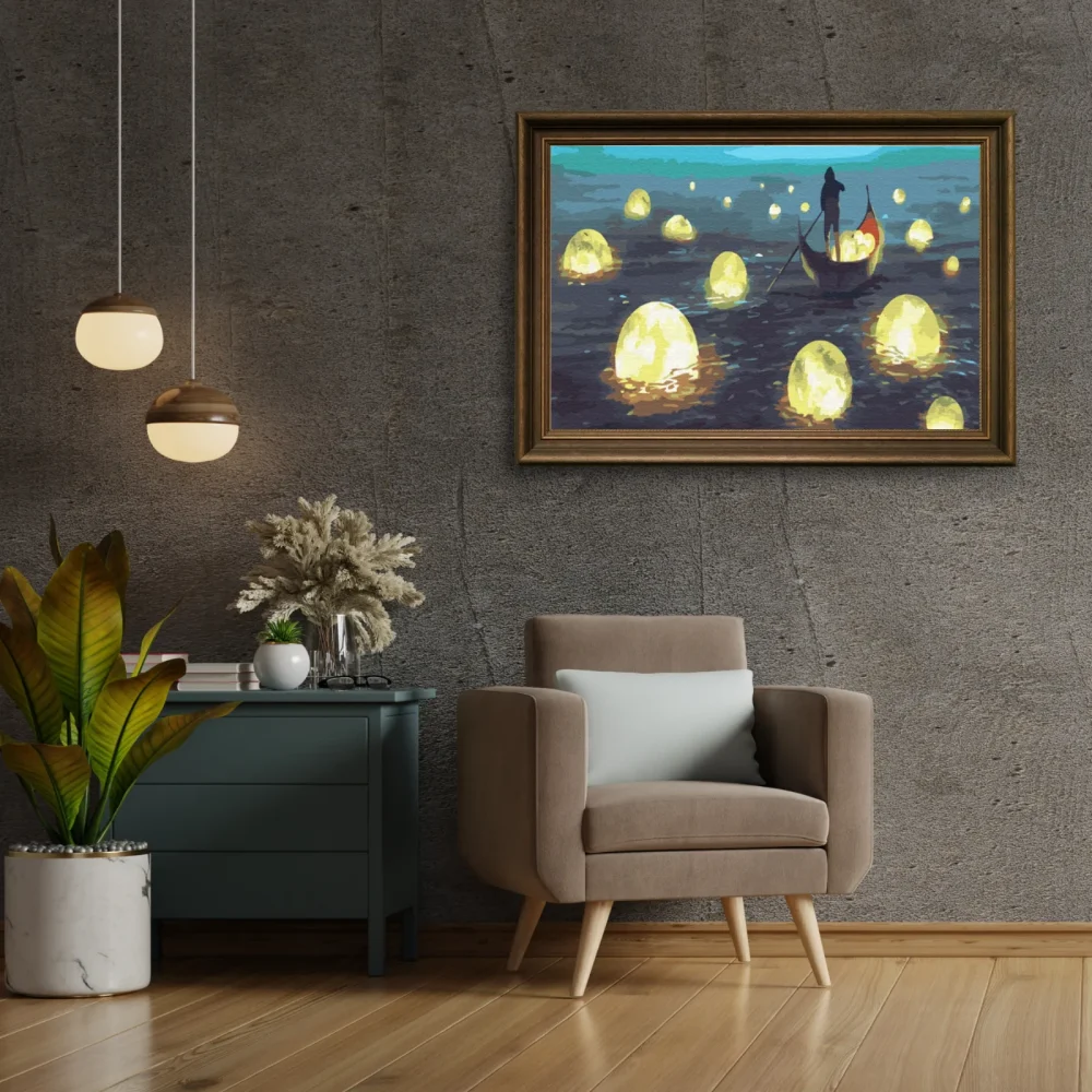 Pintar por números Atrapando la luna – foto 3