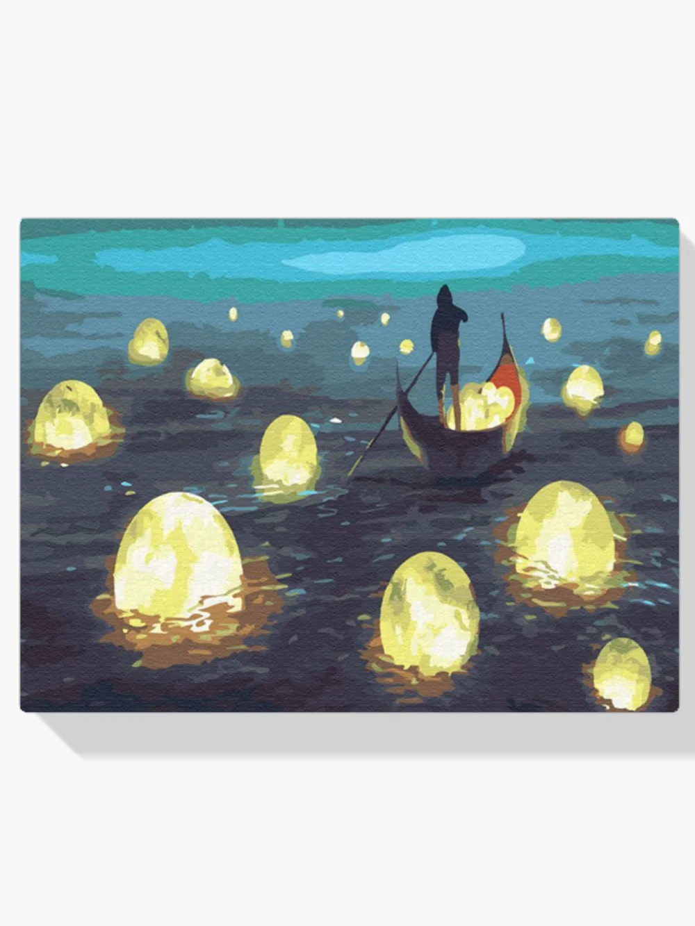 Pintar por números Atrapando la luna