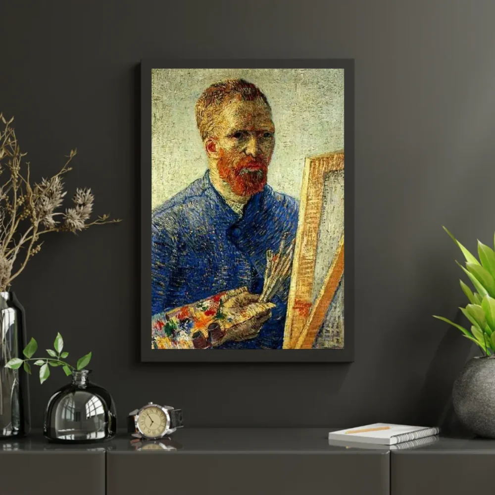 Pintar por números Autorretrato ante el caballete – foto 3