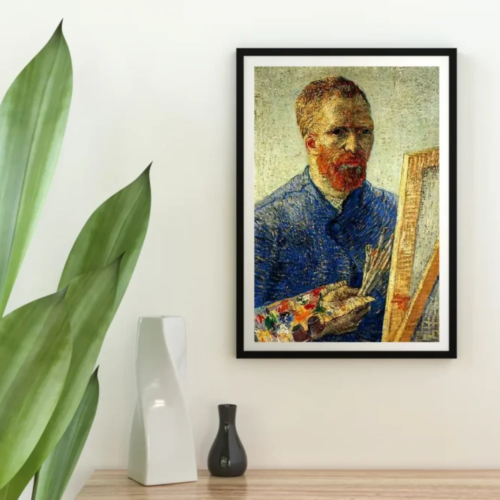 Pintar por números Autorretrato ante el caballete – foto 4