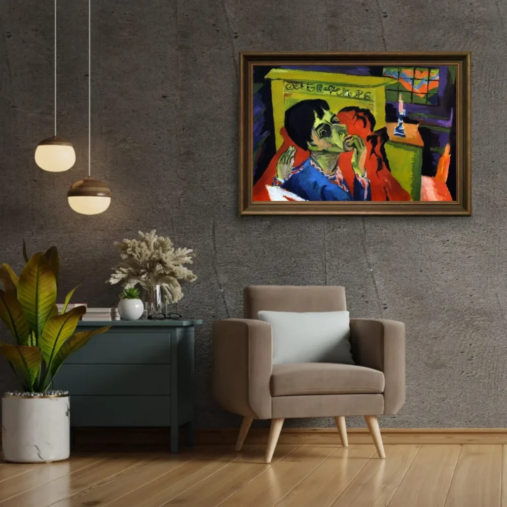 Pintar por números Autorretrato como enfermo – foto 2
