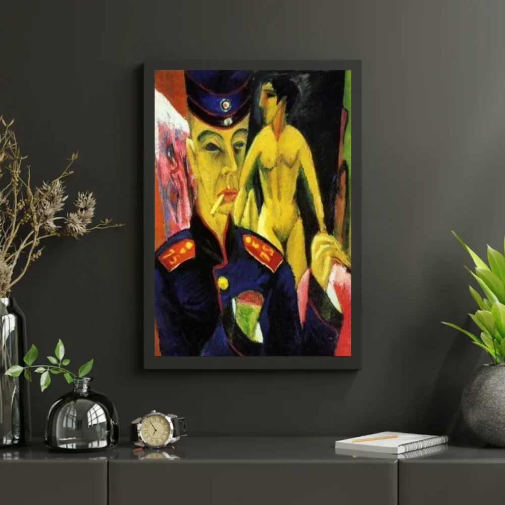 Pintar por números Autorretrato como soldado – foto 3