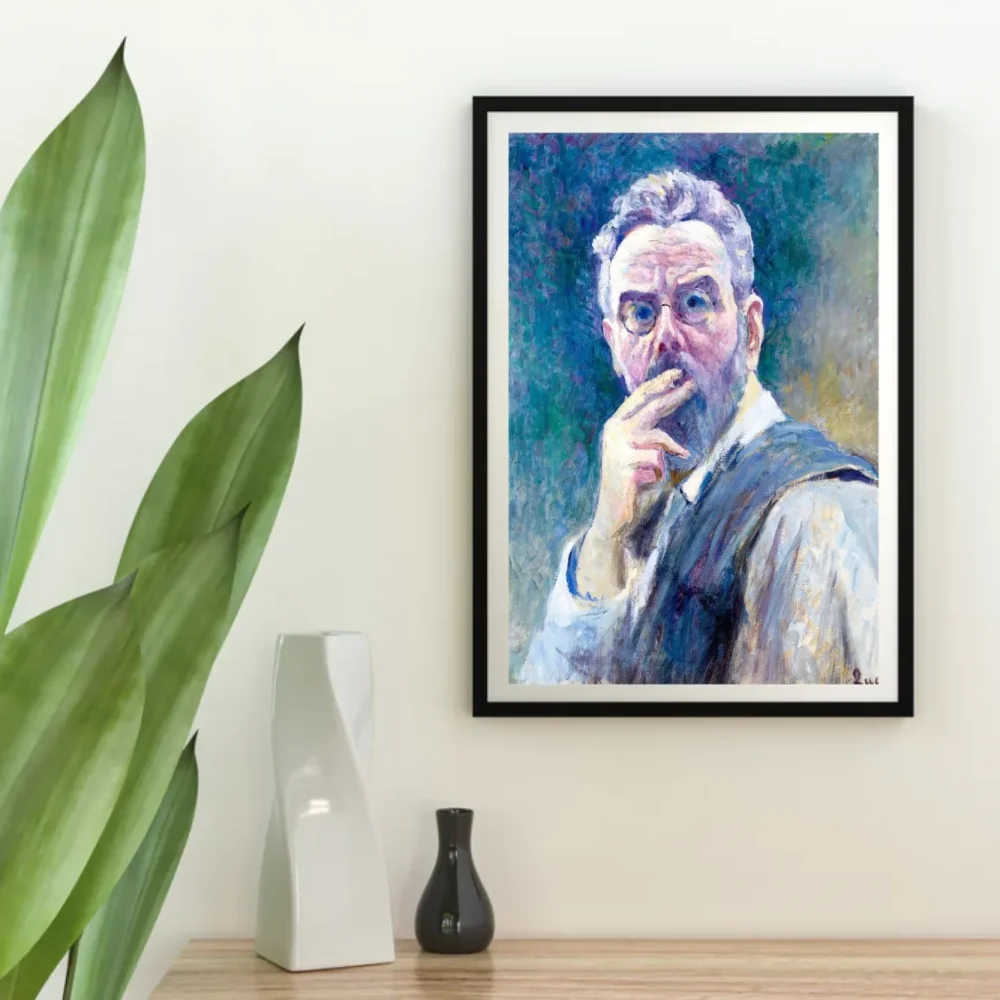 Pintar por números Autorretrato con cigarrillo - Maximilien Luce – foto 4