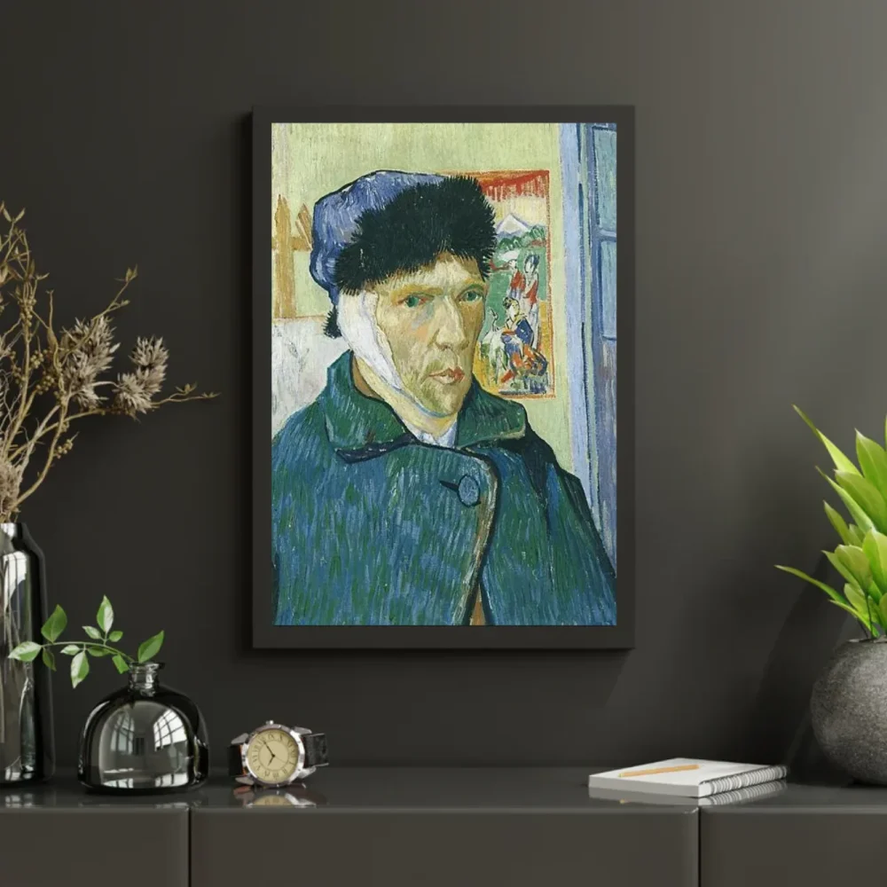 Pintar por números Autorretrato con la oreja vendada – foto 3