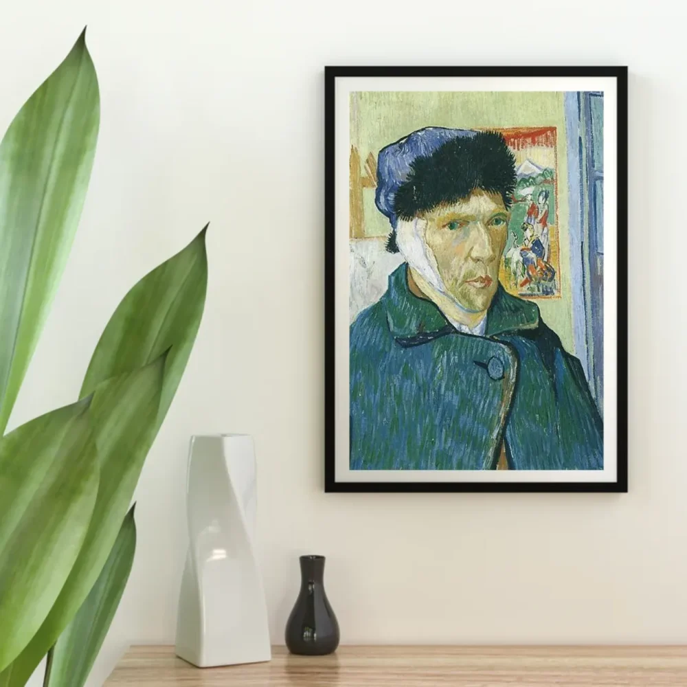 Pintar por números Autorretrato con la oreja vendada – foto 4