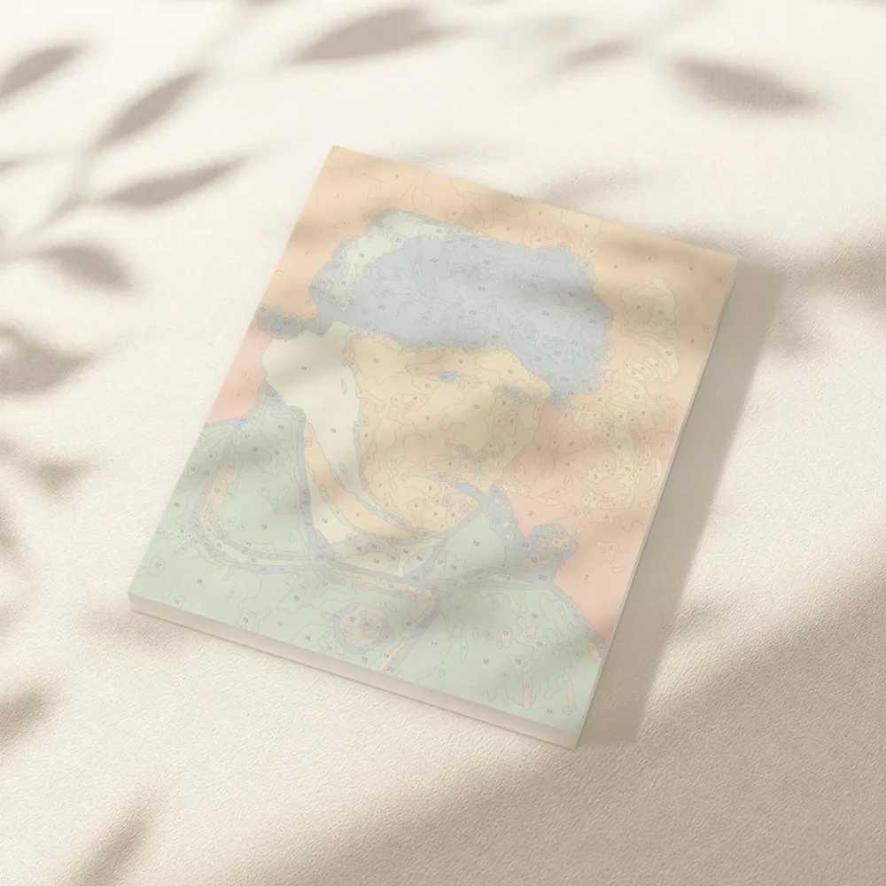 Pintar por Números - Autorretrato con la oreja vendada y pipa