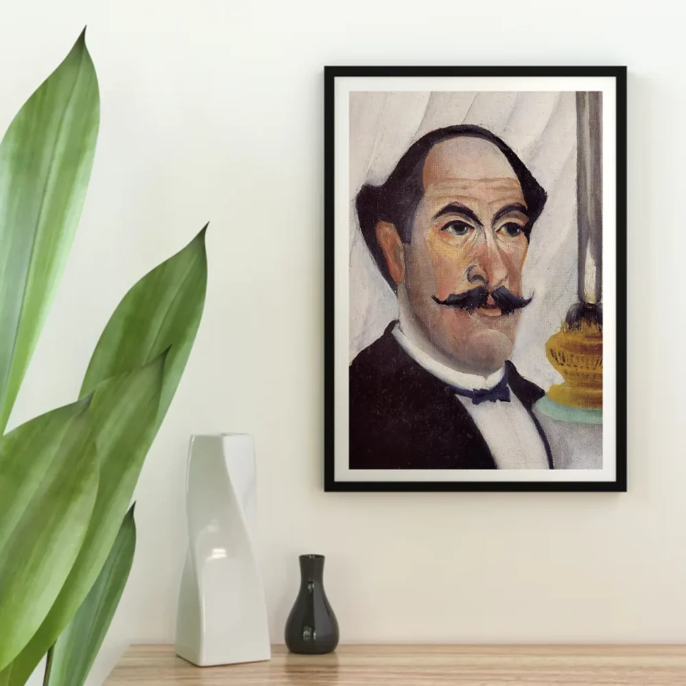 Pintar por números Autorretrato con lámpara – foto 4