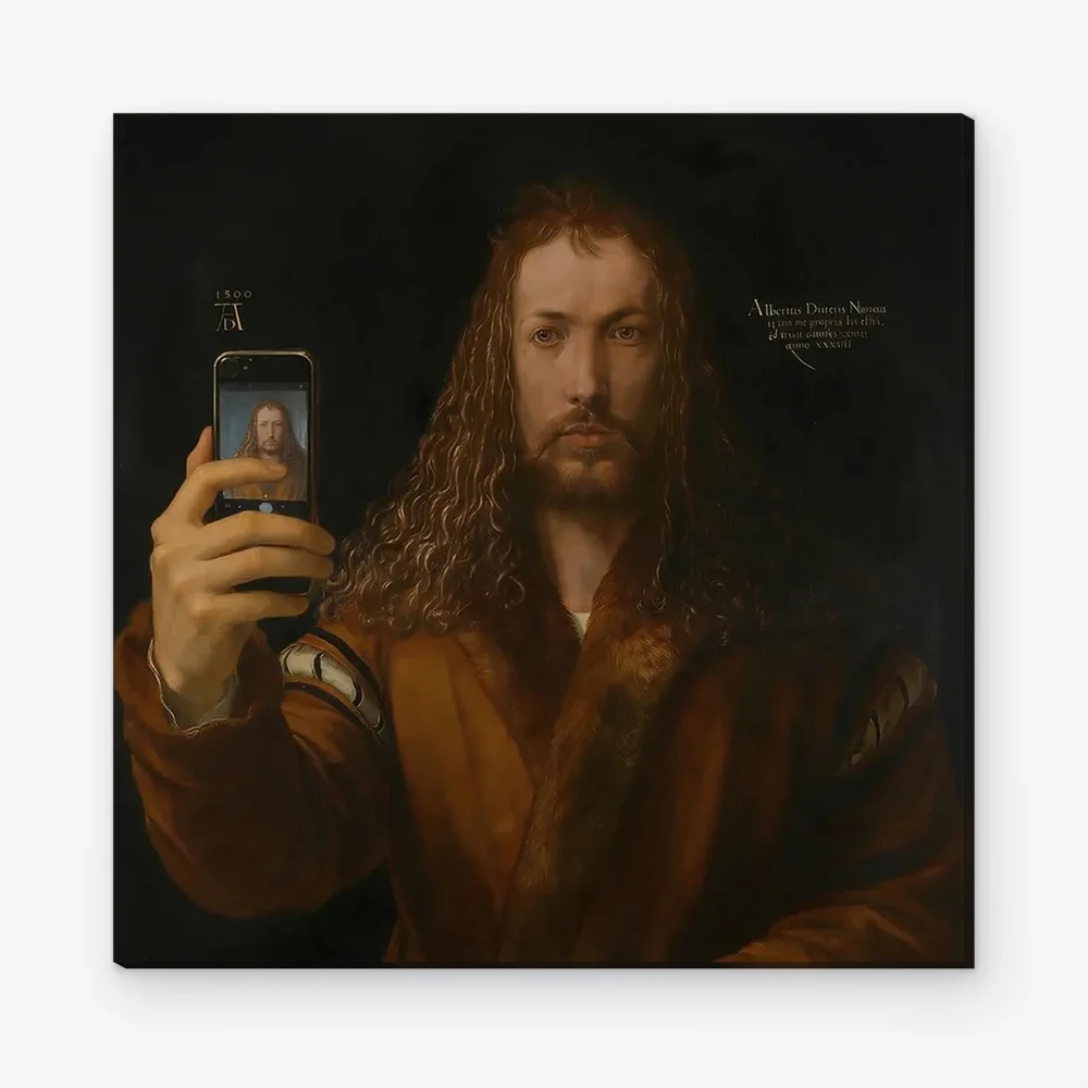 Pintar por Números - Autorretrato con móvil