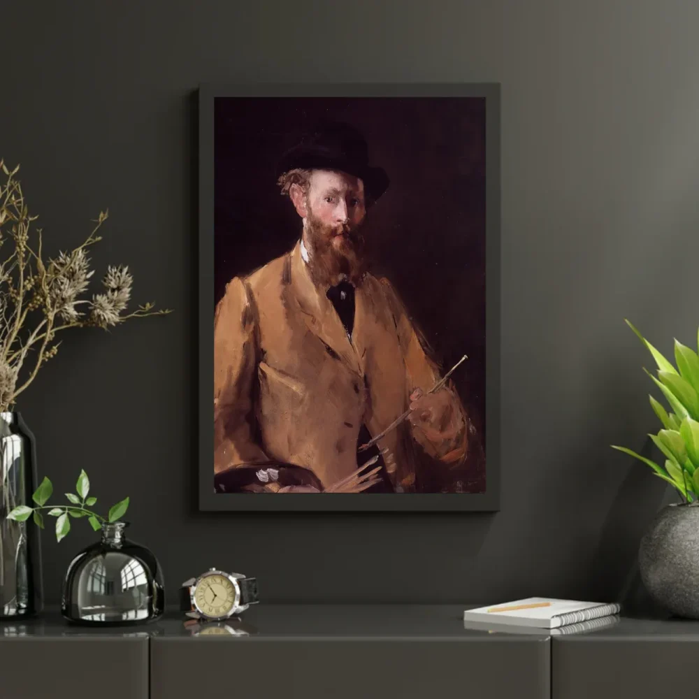 Pintar por números Autorretrato con paleta – foto 3