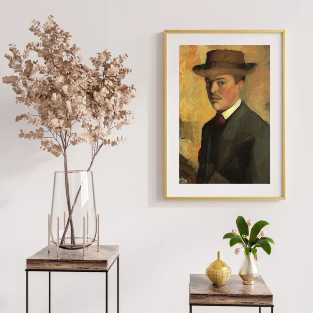 Pintar por números Autorretrato con sombrero – foto 2