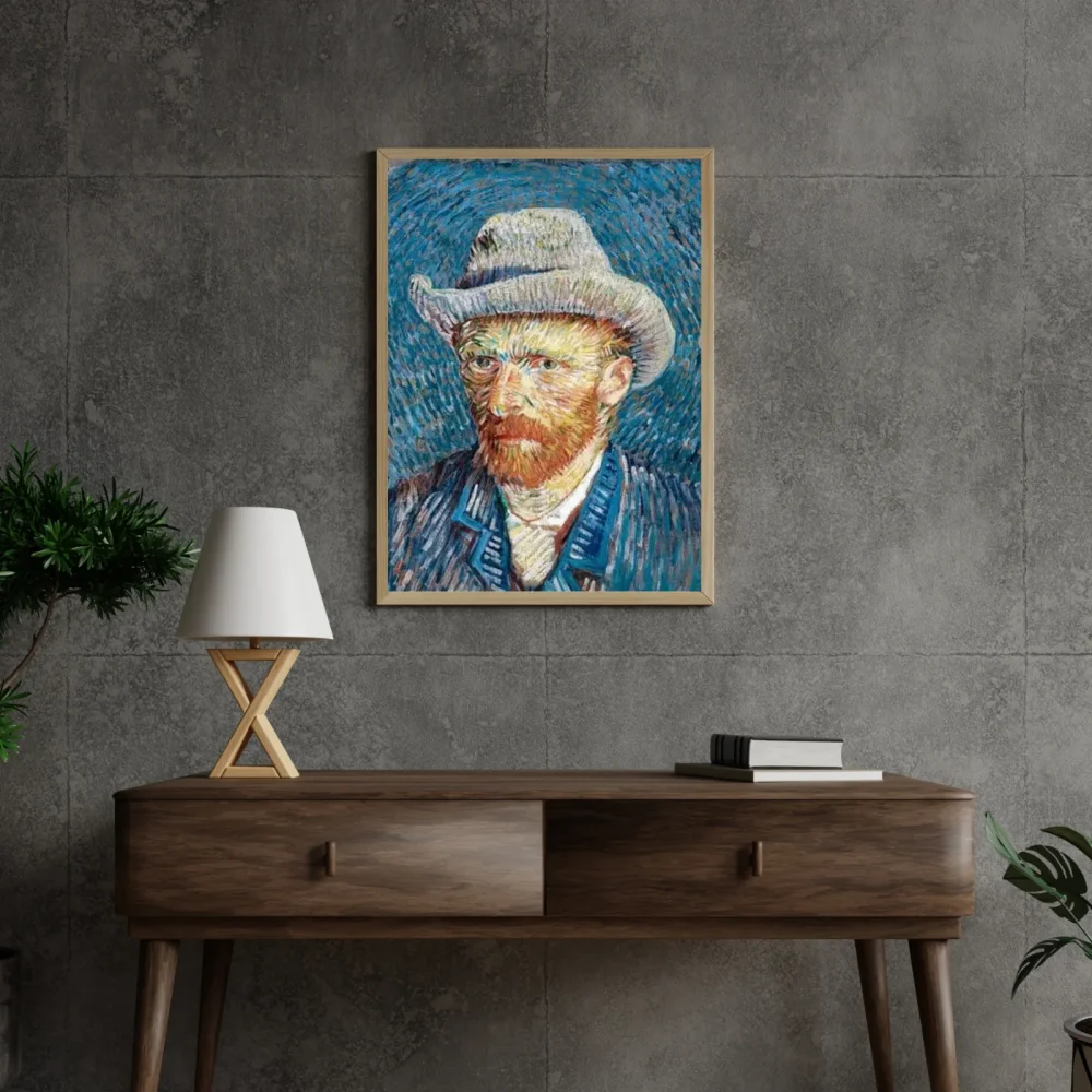 Pintar por números Autorretrato de Van Gogh – foto 4