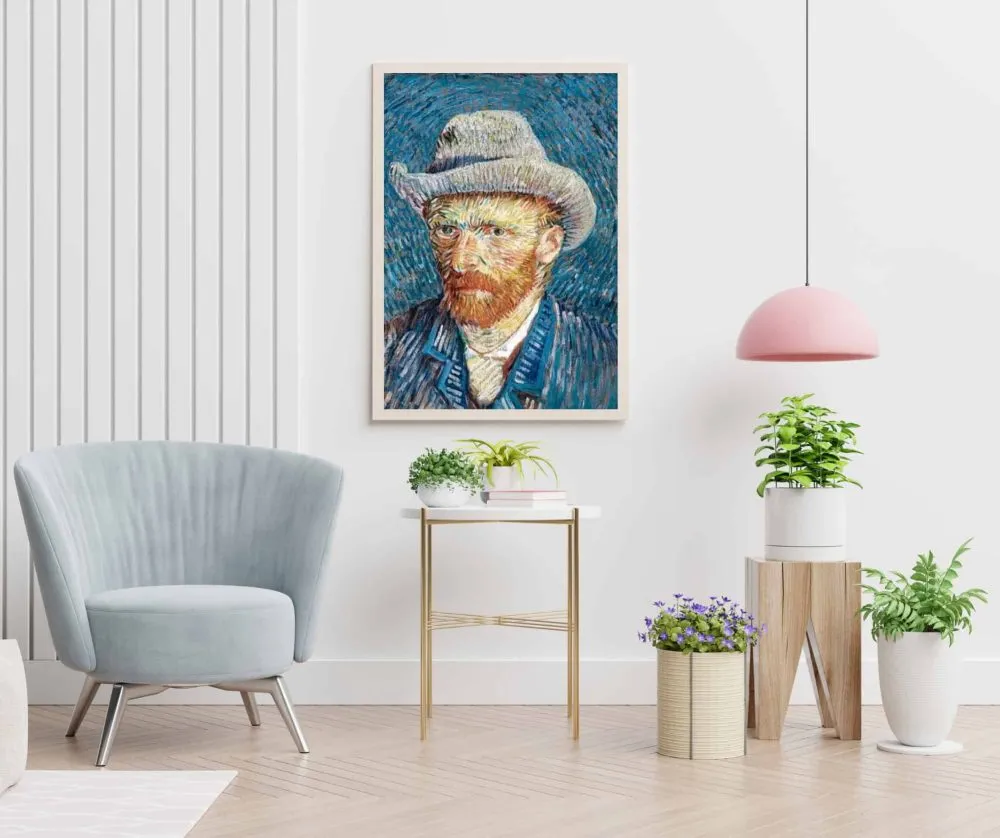 Pintar por números Autorretrato de Van Gogh – foto 5