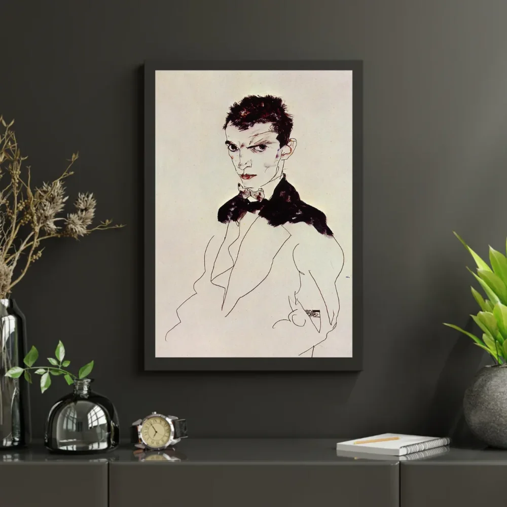 Pintar por números Autorretrato - Egon Schiele – foto 3