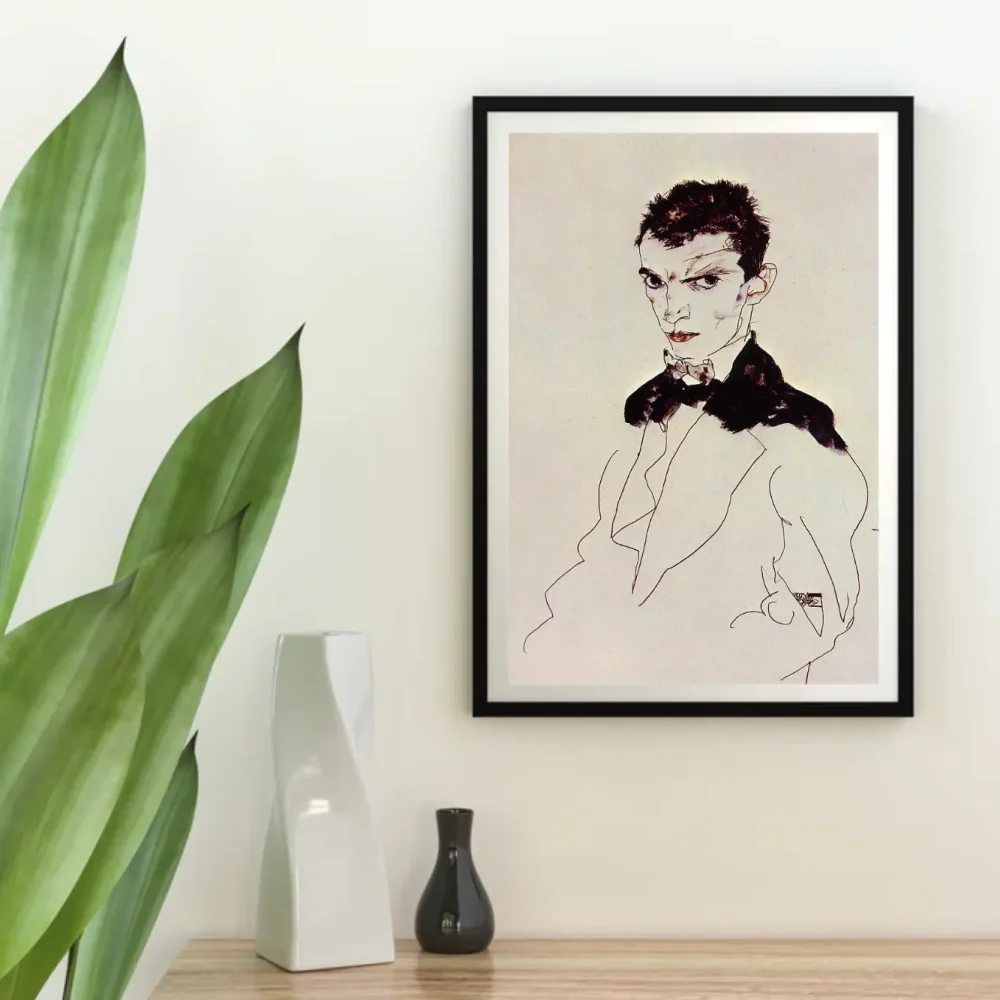 Pintar por números Autorretrato - Egon Schiele – foto 4