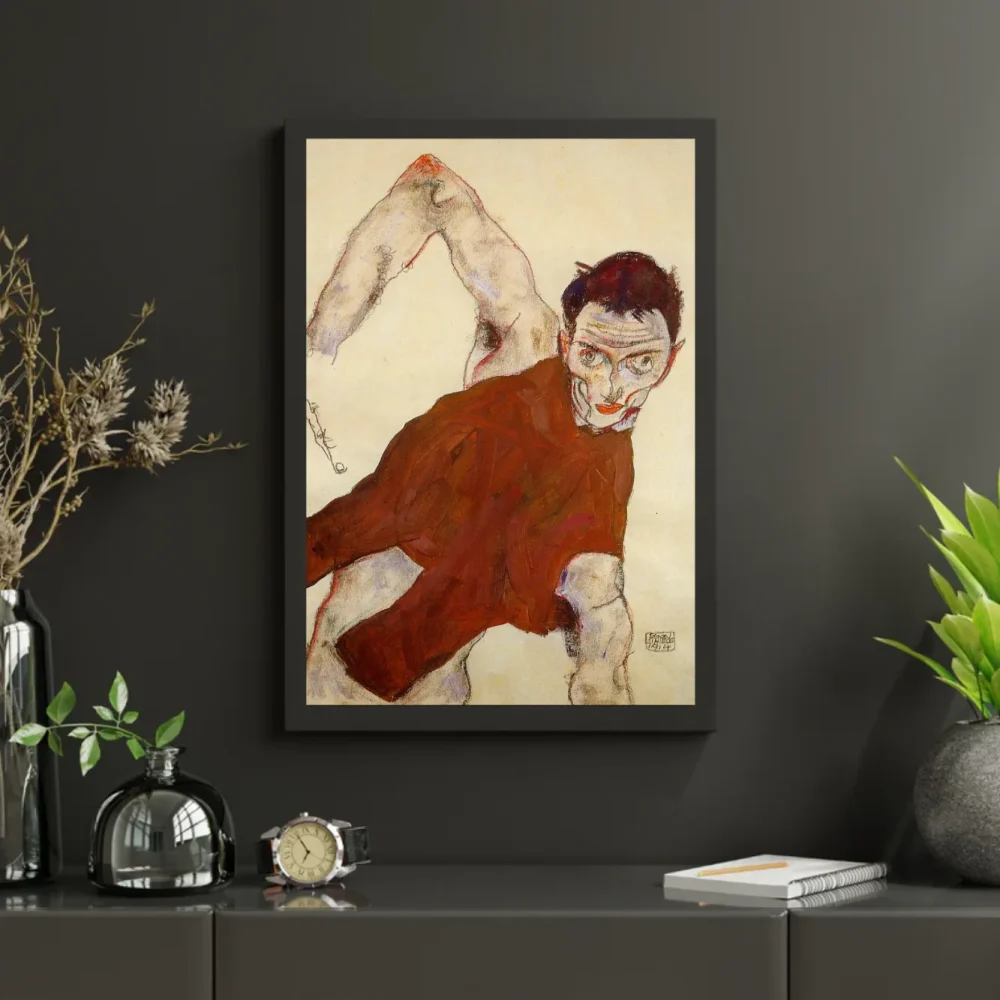 Pintar por números Autorretrato en jubón con el codo alzado – foto 3