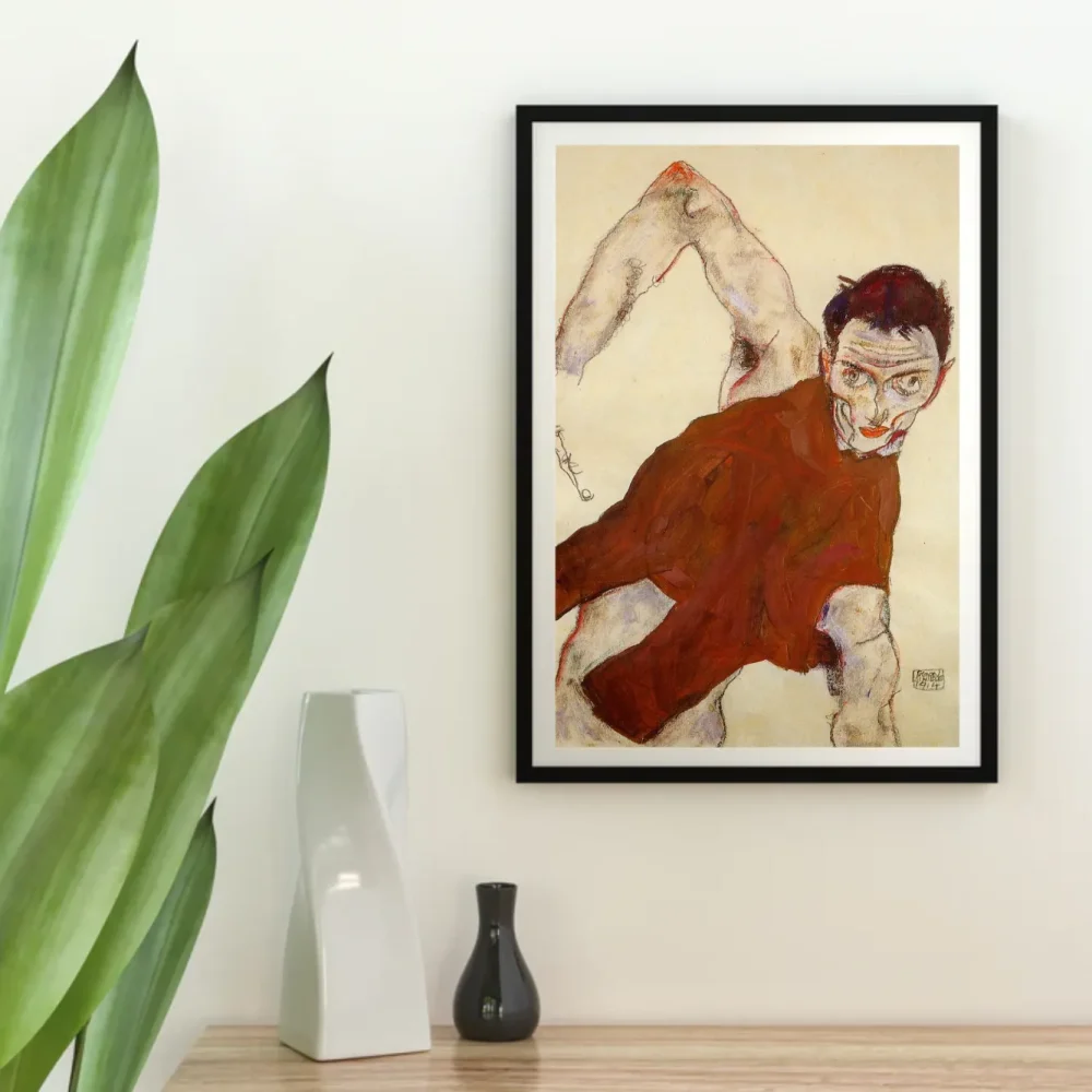 Pintar por números Autorretrato en jubón con el codo alzado – foto 4