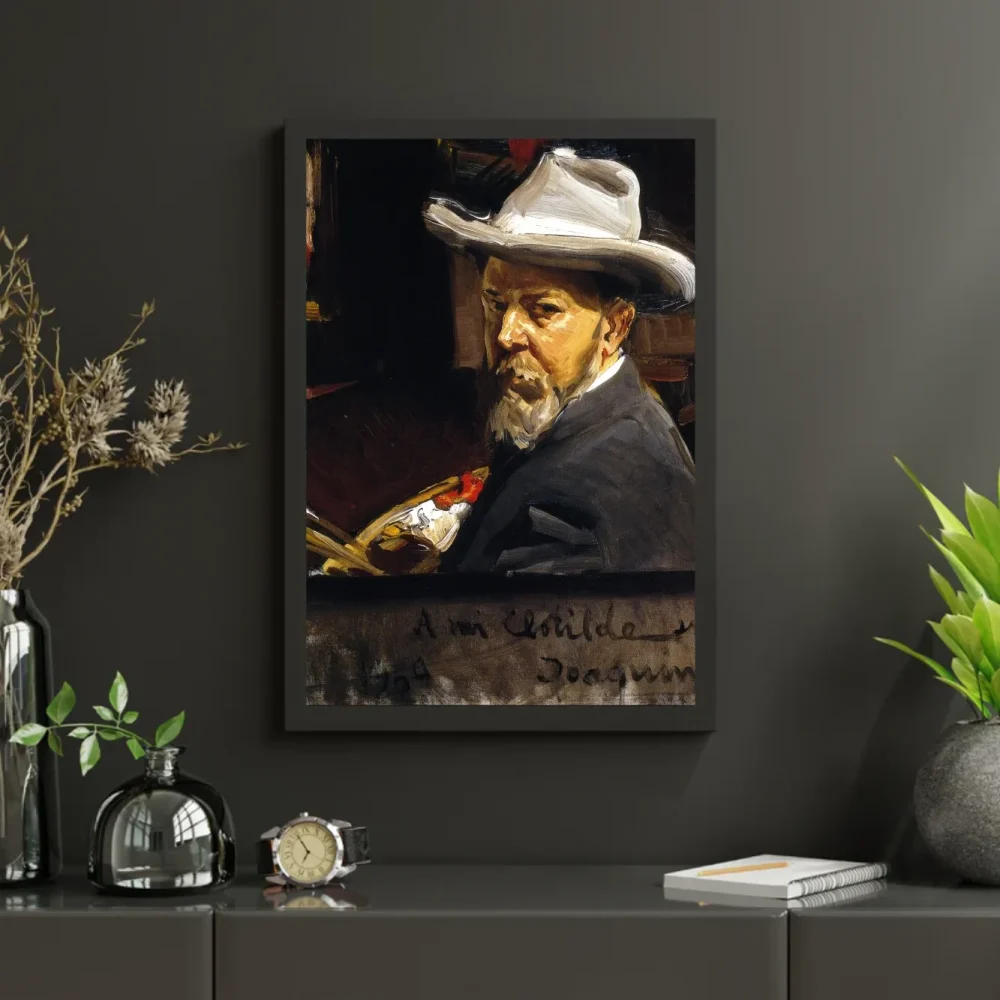Pintar por números Autorretrato - Joaquín Sorolla y Bastida – foto 3
