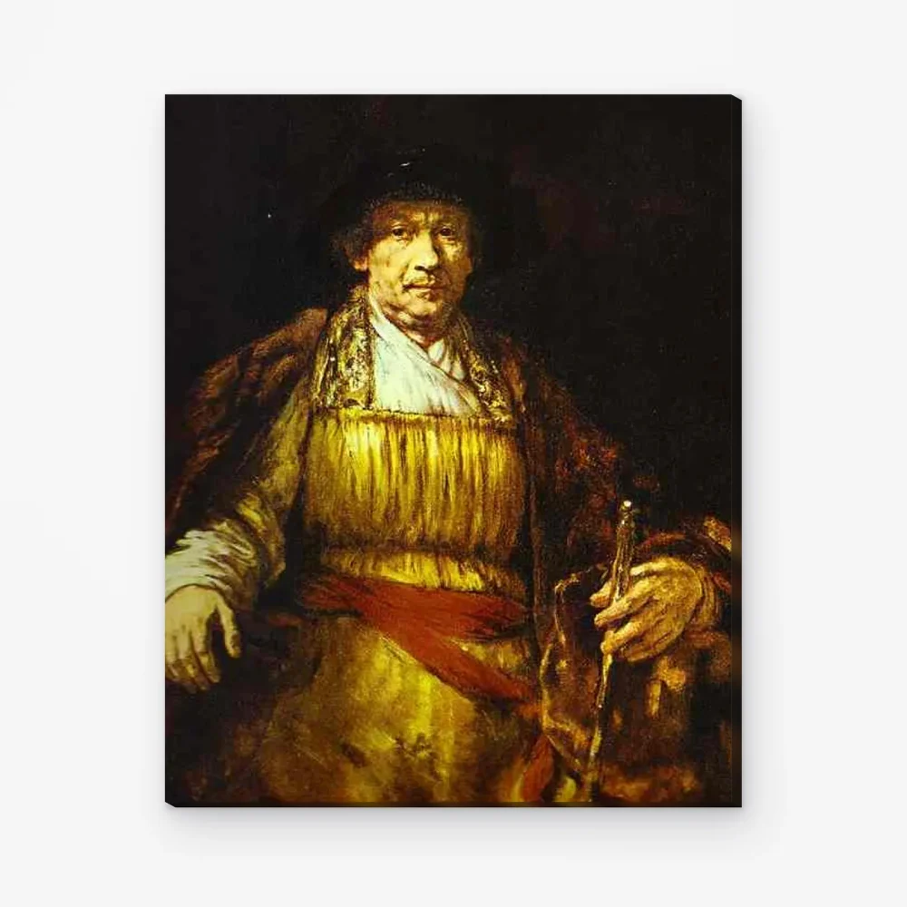 Pintar por Números - Autorretrato - Rembrandt