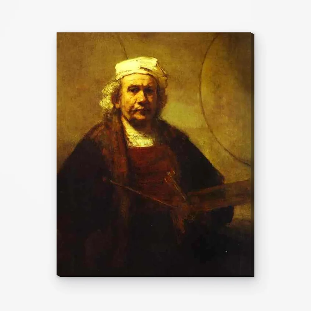 Pintar por Números - Autorretrato - Rembrandt van Rijn