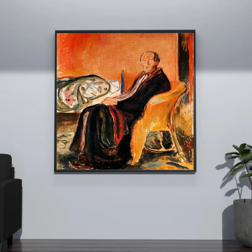 Pintar por números Autorretrato tras la gripe española – foto 4