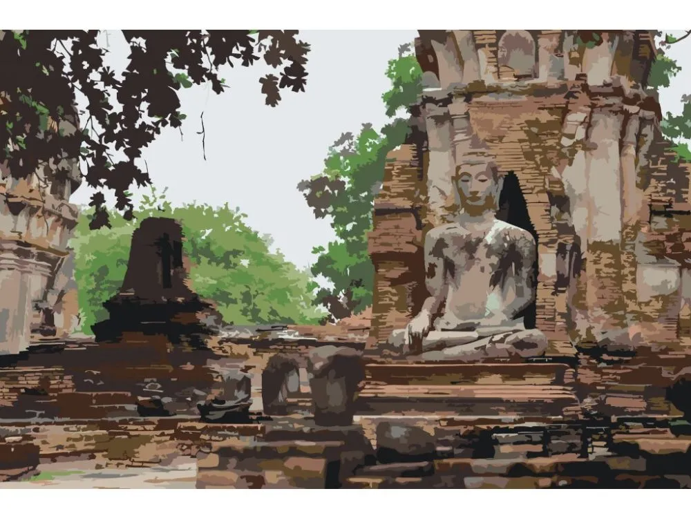 Pintar por números Ayutthaya – foto 2